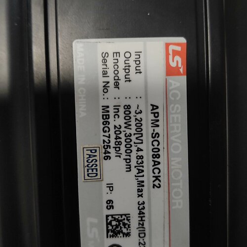 溢价-LS伺服电机APMSC08ACK2800W功率320V