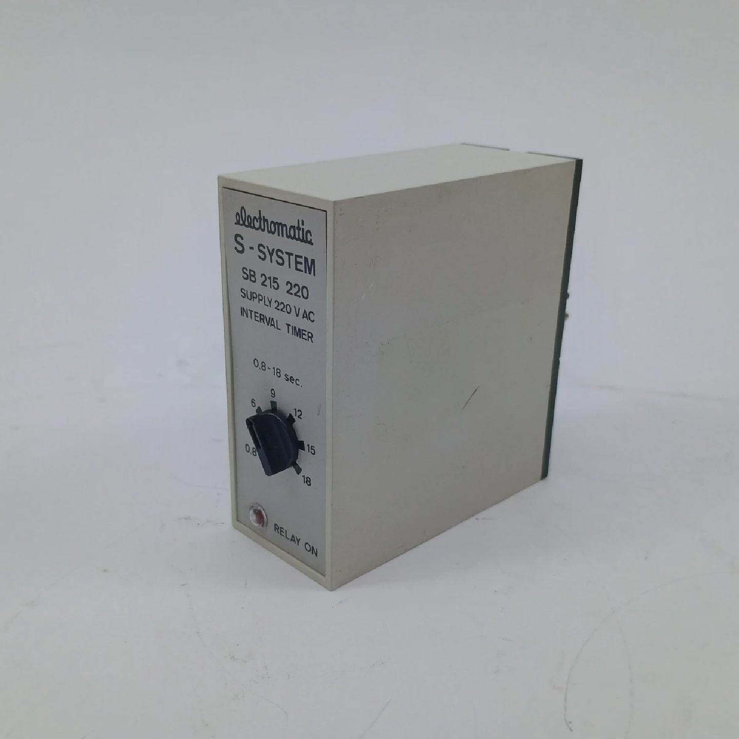 lectromatique SB 215 220 Minuteur DIntervalle. 0818 Sec. - 实物图