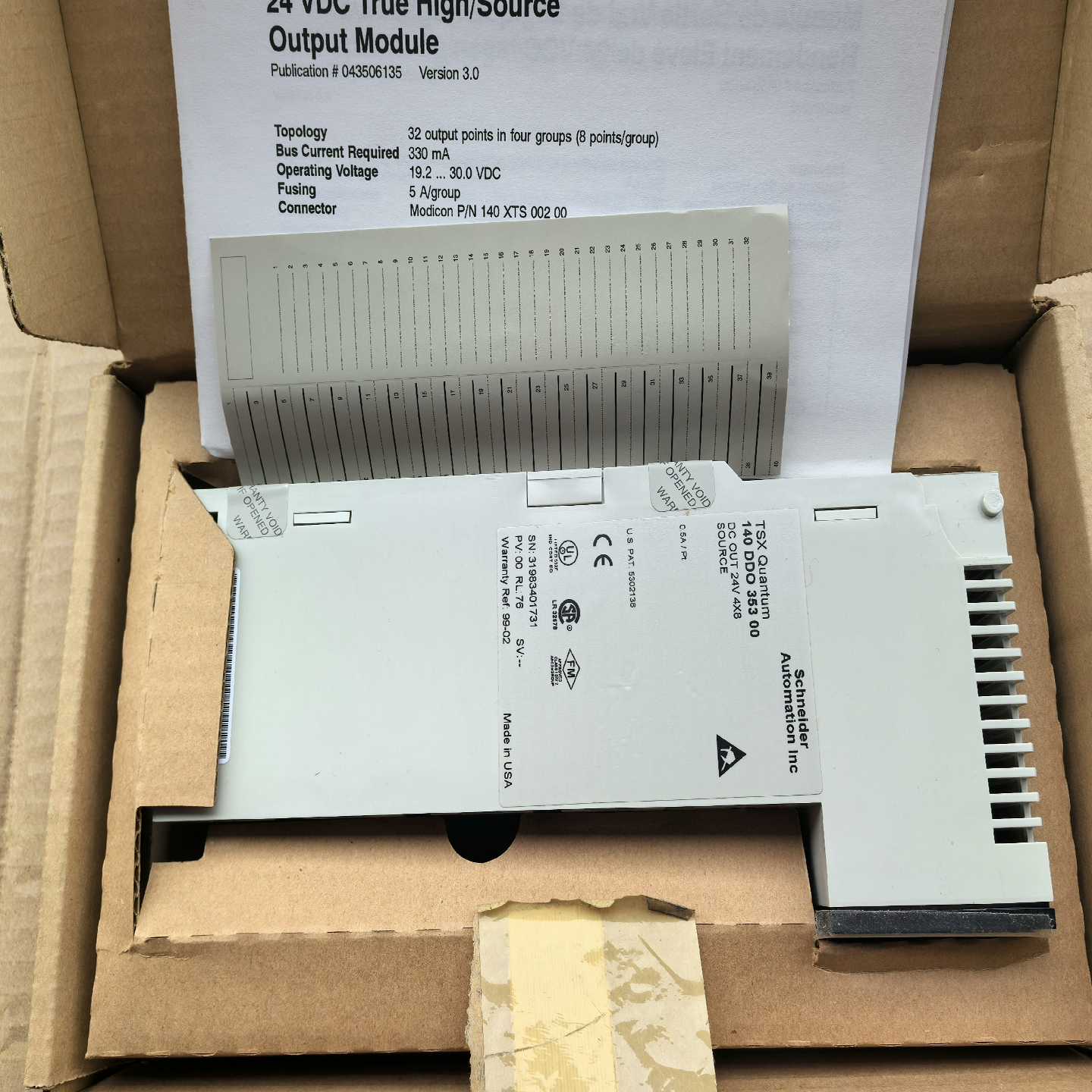 议价施耐德PLC模块140DDOB35300库存新货包好，实物图。现货/维修