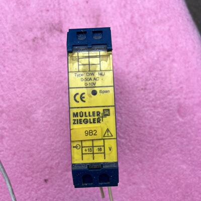 议价MULLERZIEGLER继电器型号DIWMU05可维修
