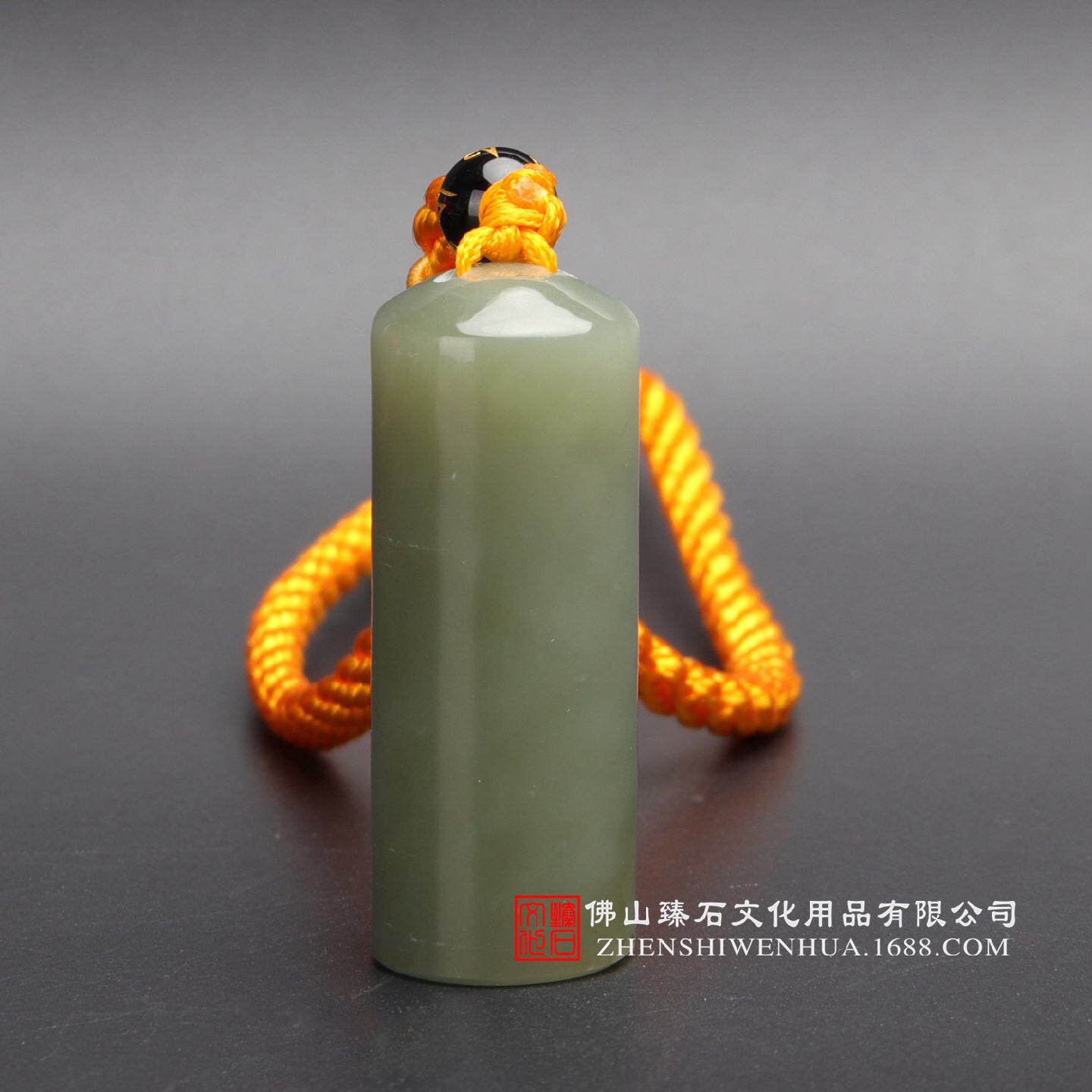 天然和田青白玉个人休闲印章私人印鉴手工个人休闲图章