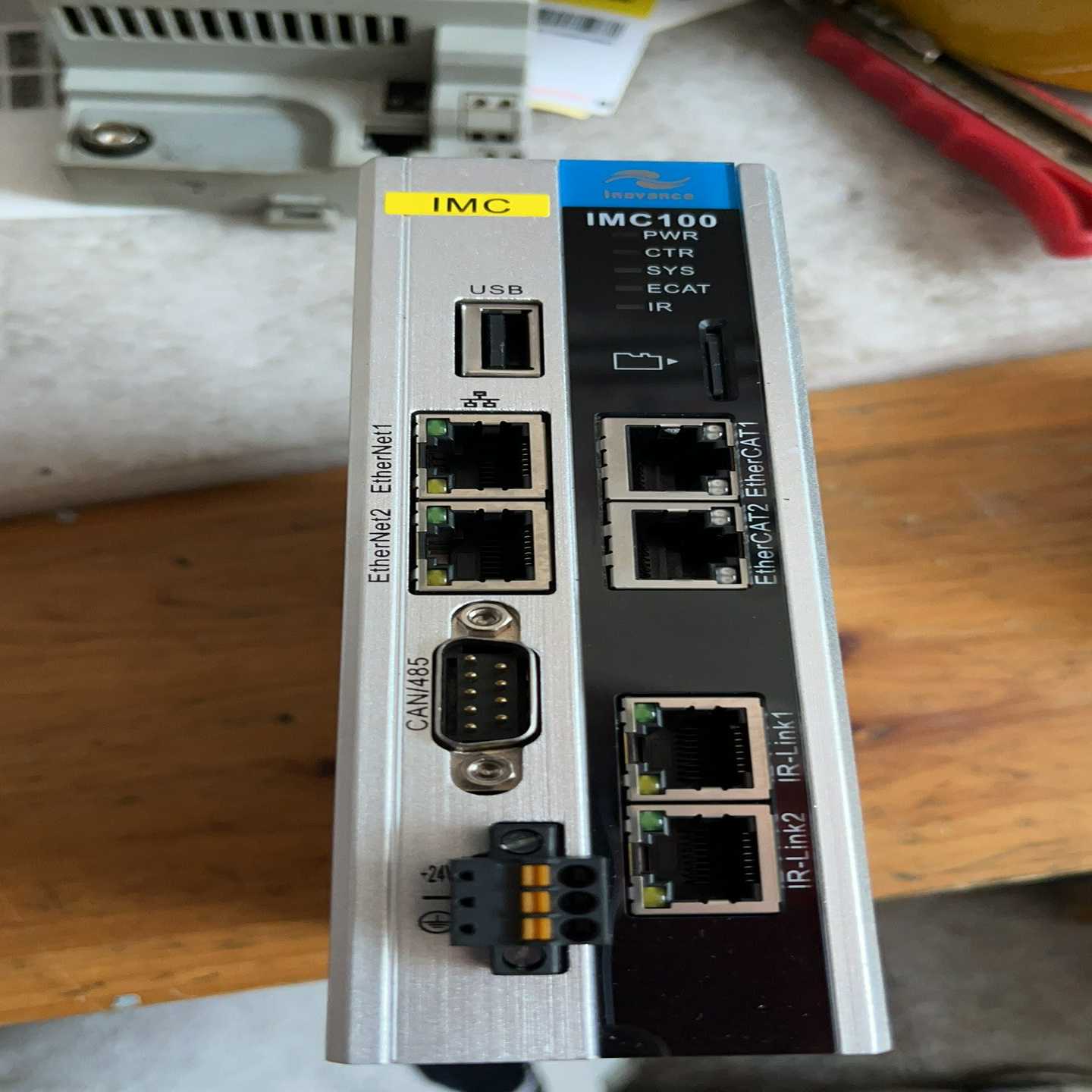 汇川机器人控制器IMC100R-E-X1九九成新漂亮询价