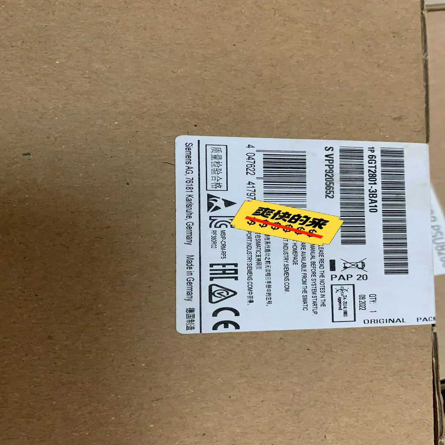 6GT2801-3BA10RF340R读取器询价