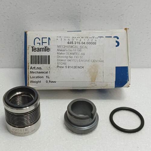 TeamTec Mechanical Seal 445.315.04.00008  FIG.37  11166  New
