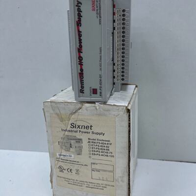 Sixnet RMPS02401F Remote 24VDC IO Power Supply