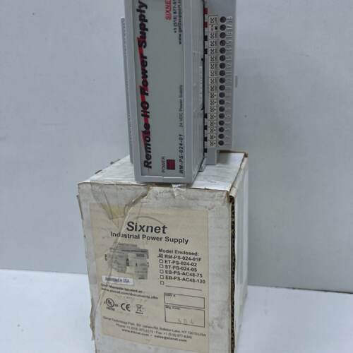 Sixnet RMPS02401F Fernbedienung 24VDC IO Netzteil