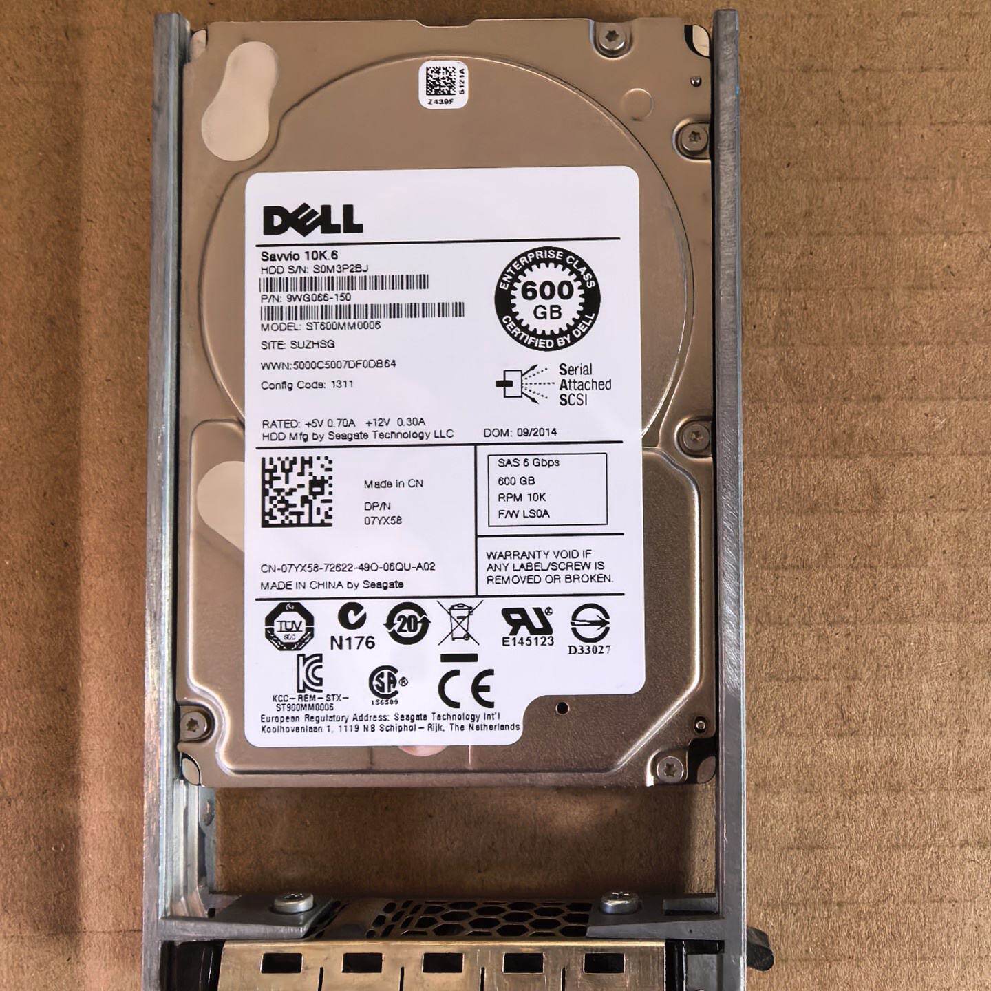 DELL ST600MM0006 600G 2.5寸 10K-议价 - 实物图