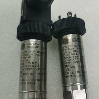 议价GE德鲁克UNIK5000传感器PTX5072-TA-A1-CA-H0-PA，全新原厂，