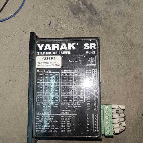 【议价】YARAK 57两相步进电机驱动器 Y2SSR4，下来的适用