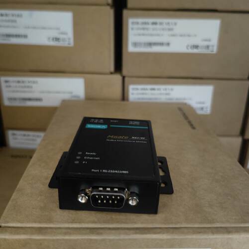 议价MOXA MGate MB3180 1口网关TCP转Modbus RTU  摩莎 现货
