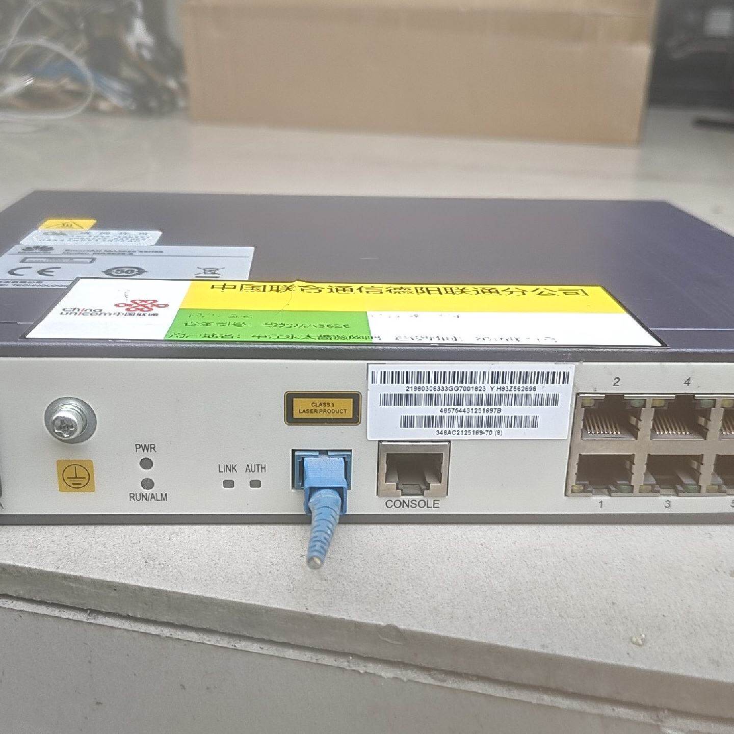 华为SmartAX MA5626-8口光纤网络终端设备，功能议价