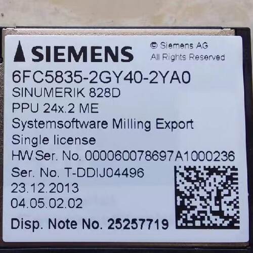 议价6FC58352GY402YA0可维修