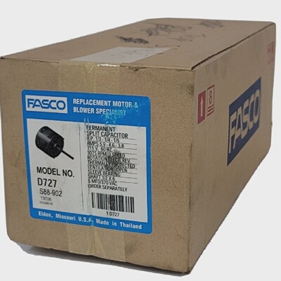 全新FASCOREGALD727分叉电容器驱动和吹风机电机13HP115VS88902