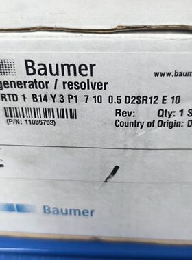 溢价-德国Baumer宝盟编码器型号RTD1B14Y