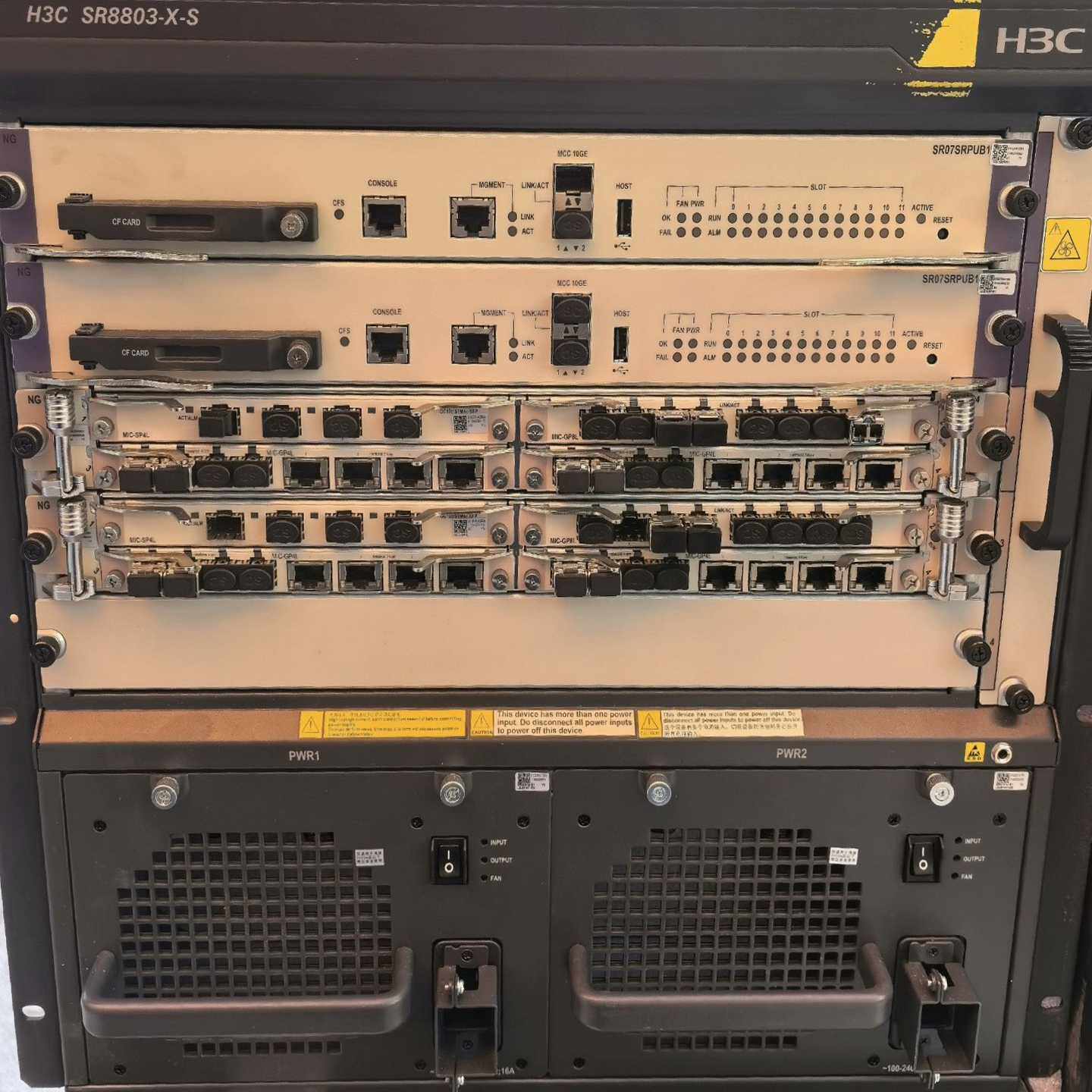 H3CSR8803-X-S两台-议价