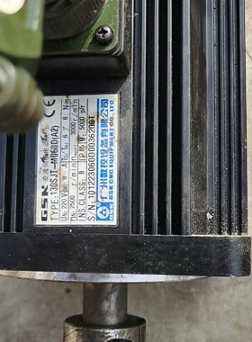 130SJTM060DA2广数电机成色如图原装拆机功能