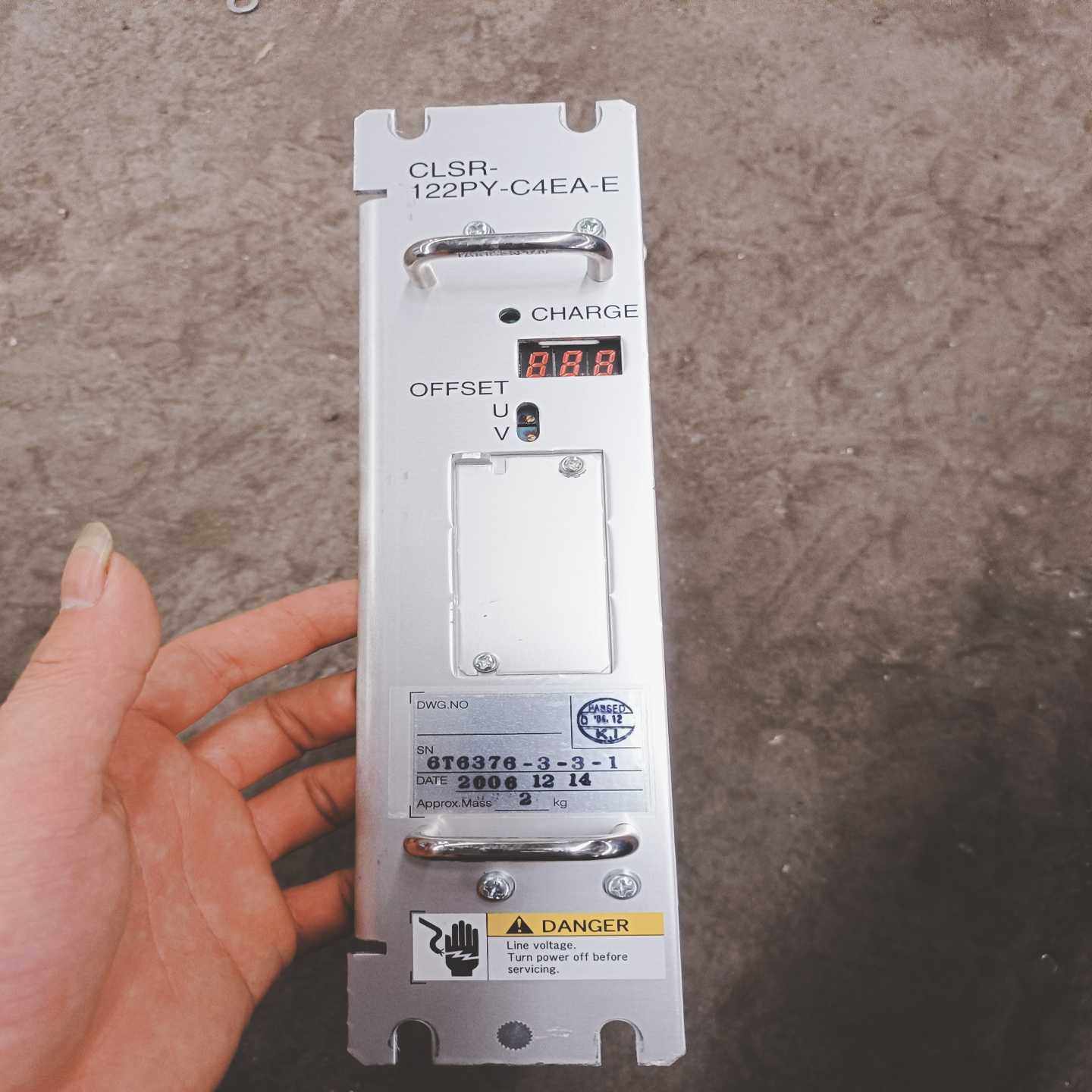 施耐德电源模块CLSR-122PY-C4EA-E，拆机品，带--议价商品