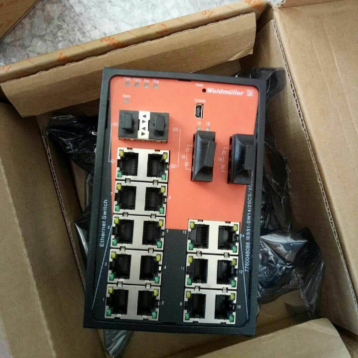 议价全新魏德米勒交换机7760048086 IES31-SW14/2SCS/2Combo价格