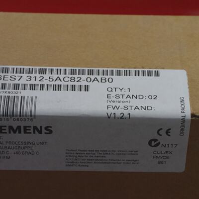Siemens Simatic s7 6ES73125AC820AB0 CPU312  NEU sofort liefe