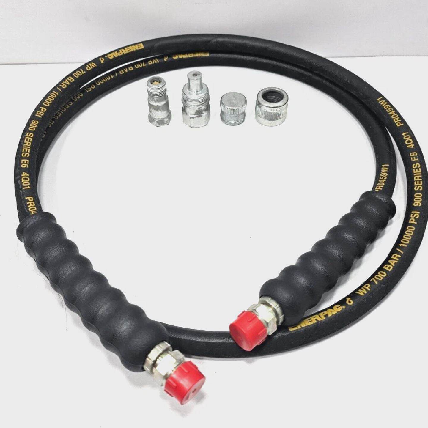 H9206 6 FT HEAVYDUTY RUBBER HIGH PRESSURE HYDRAULIC HOSE ENE