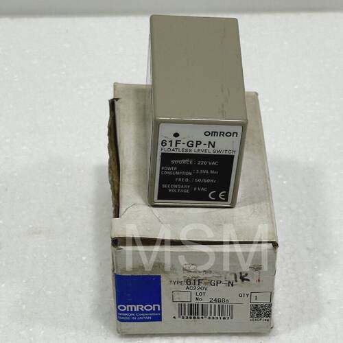 Omron 61FGPN Floatless Level Relay 220VAC