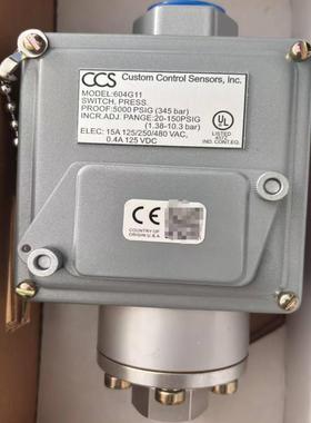 配件美国CCS压力开关604GM1604GM2604G11604G3真空微动 差压议价