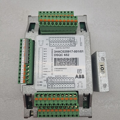 ABB DSQC 652 IO Unit 3hac02591700101 Input Power Card Faster