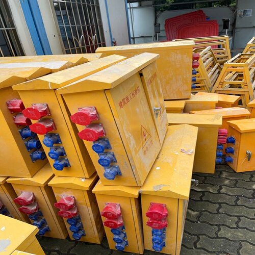 户外防水二级三级电箱工地箱工地临时移动小电箱220v电源箱带漏保