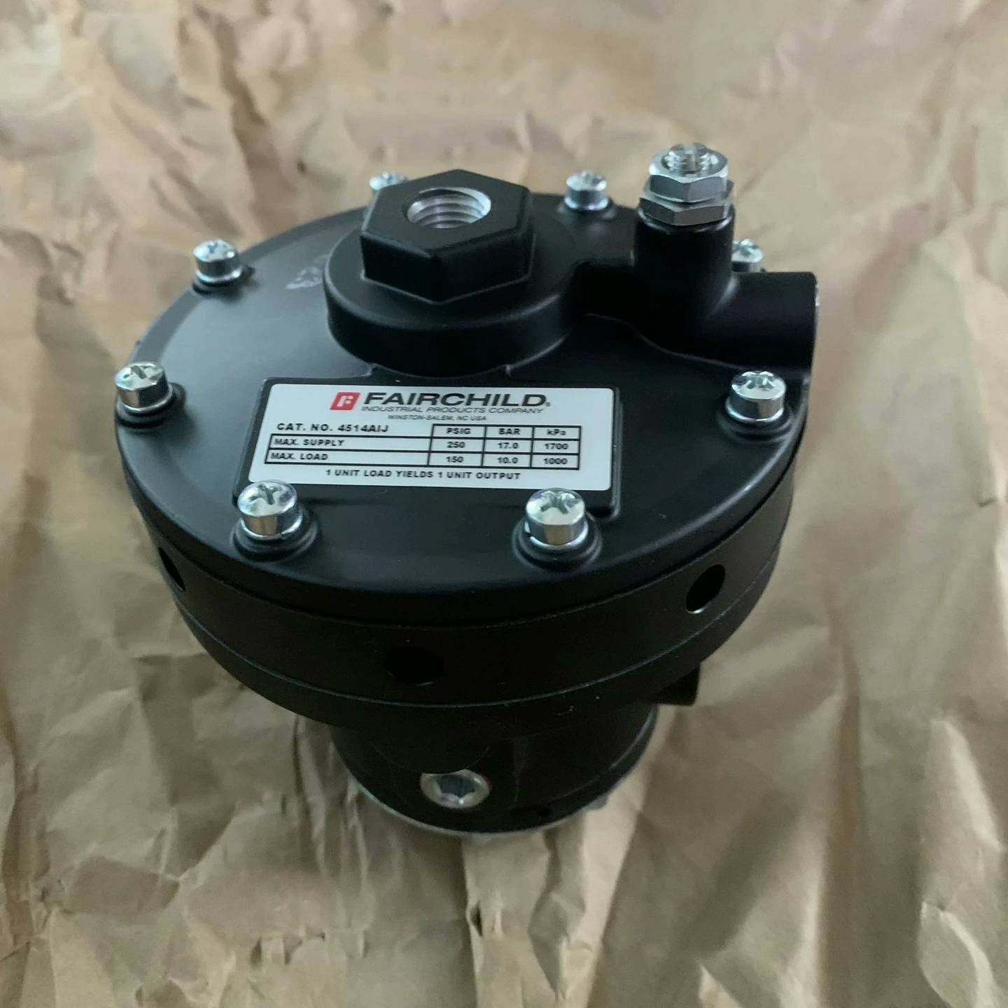 美国FAIRCHILD仙童气动调压阀4514AIJ，全新原装--议价商品