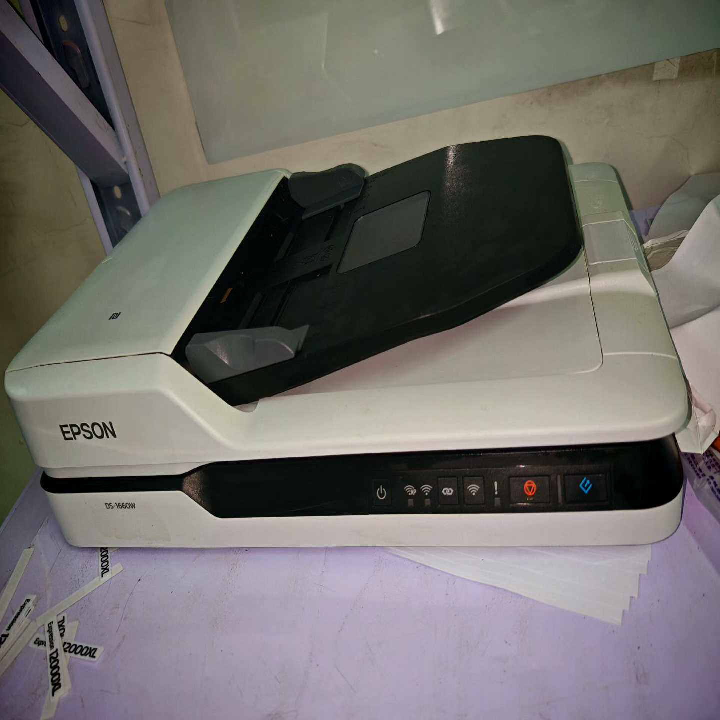 爱普生DS1660w扫描仪，自动双面扫描，无线双面扫描，带w--议价商