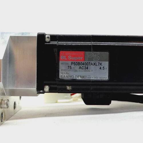 Sanyo Denki P50B04007AXL7K AC Servo Motor BL Super P5 Workin