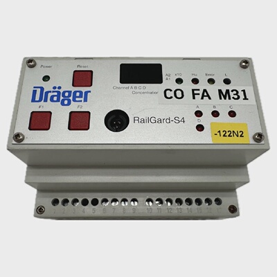 DJ389 Steuergert Gaswarnzentrale Drger RailGardS4