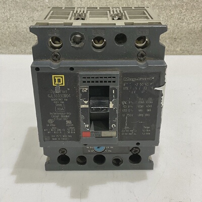 SQUARE D MAGGARD GJL36030M04 POWERPACT CIRCUIT BREAKER 30A 3