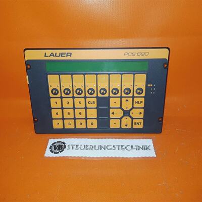 Lauer PCS 690  PG 090.208.D  151097 Consolle Operatore  Pann