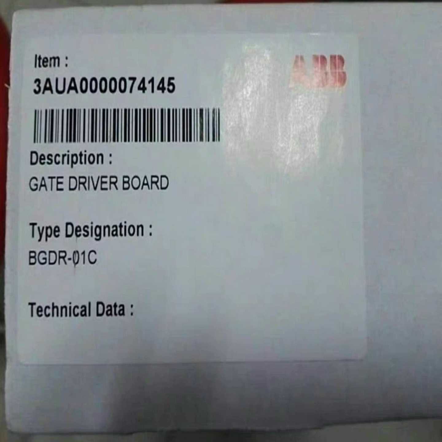 BGDR-01C/ACS580/ACS880变频器功率驱动板询价