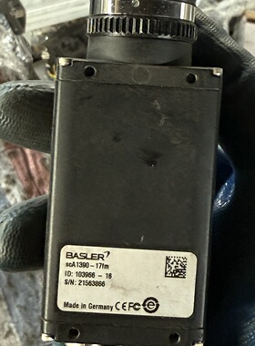 BASLERscA130017fm工业相机德国原装带议价