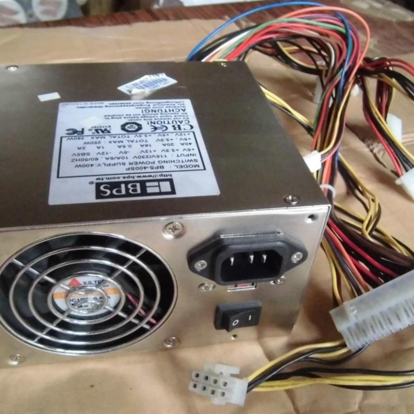 新汉 工控机电源 BPS BPS-400SP 400W 红黑标