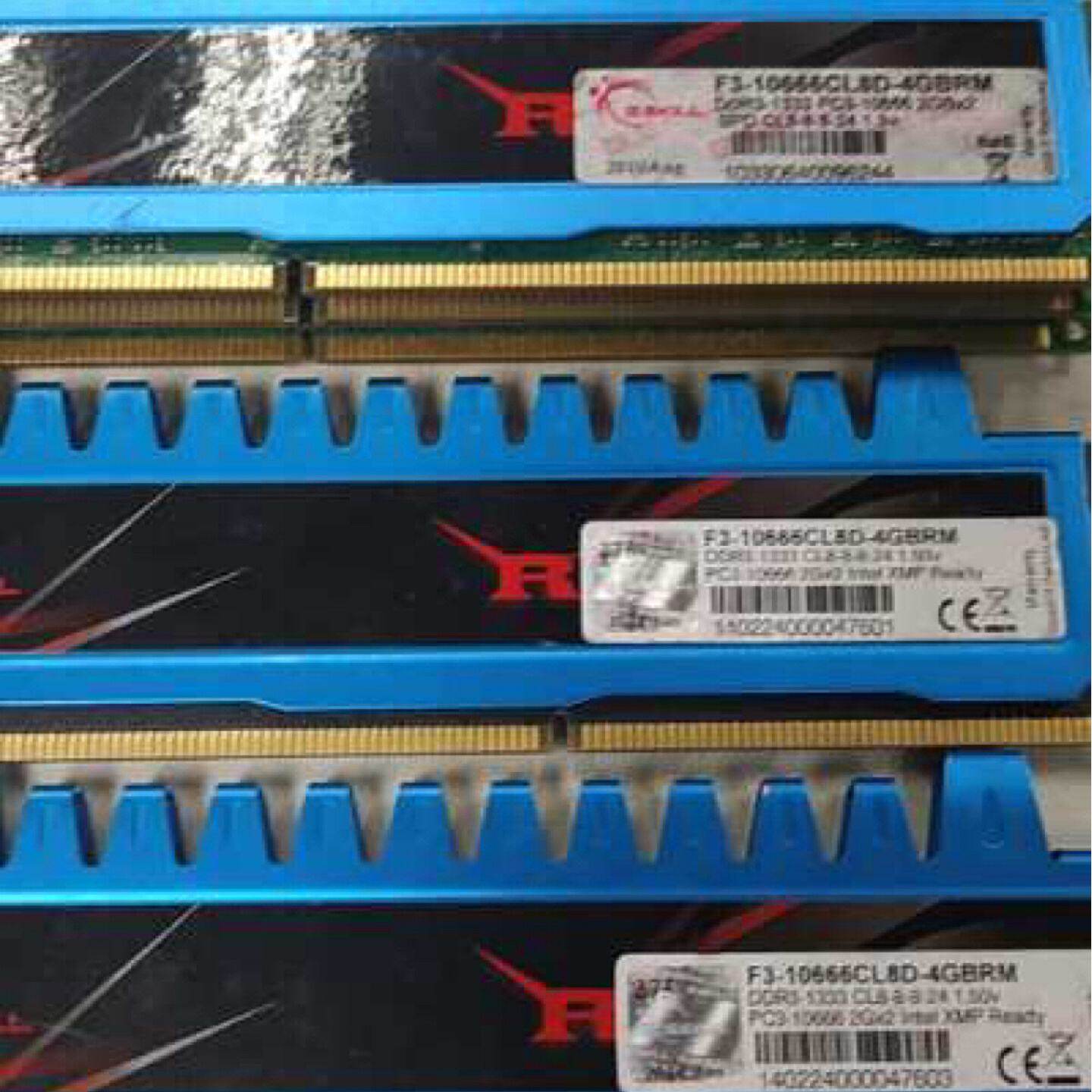 【询价】DDR3 4G/1333（2GX2) 芝奇大钢牙套装内存芝奇适用