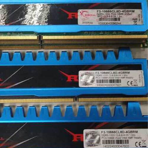 【询价】DDR3 4G/1333（2GX2) 芝奇大钢牙套装内存芝奇