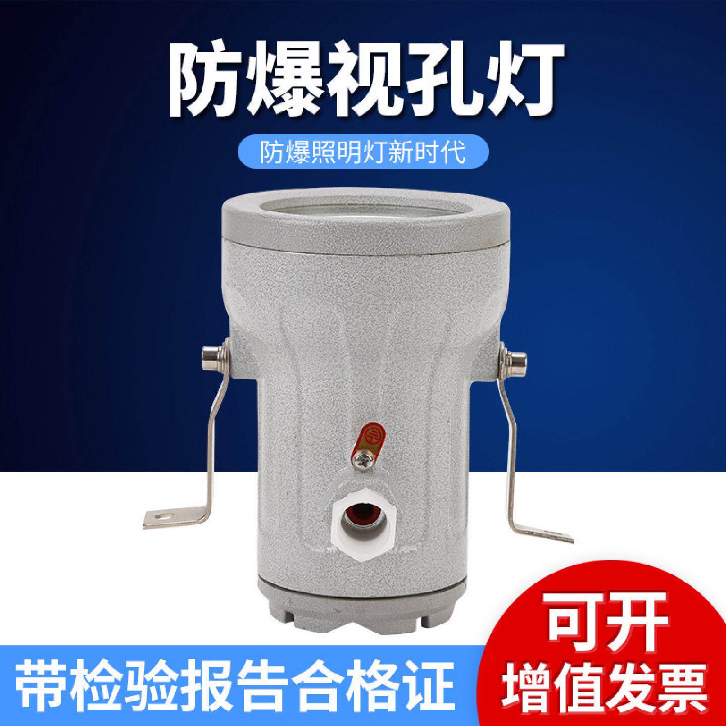 BSD-100防爆视孔灯隔爆型视镜灯LED安全照明灯3/5/710w探照灯批发