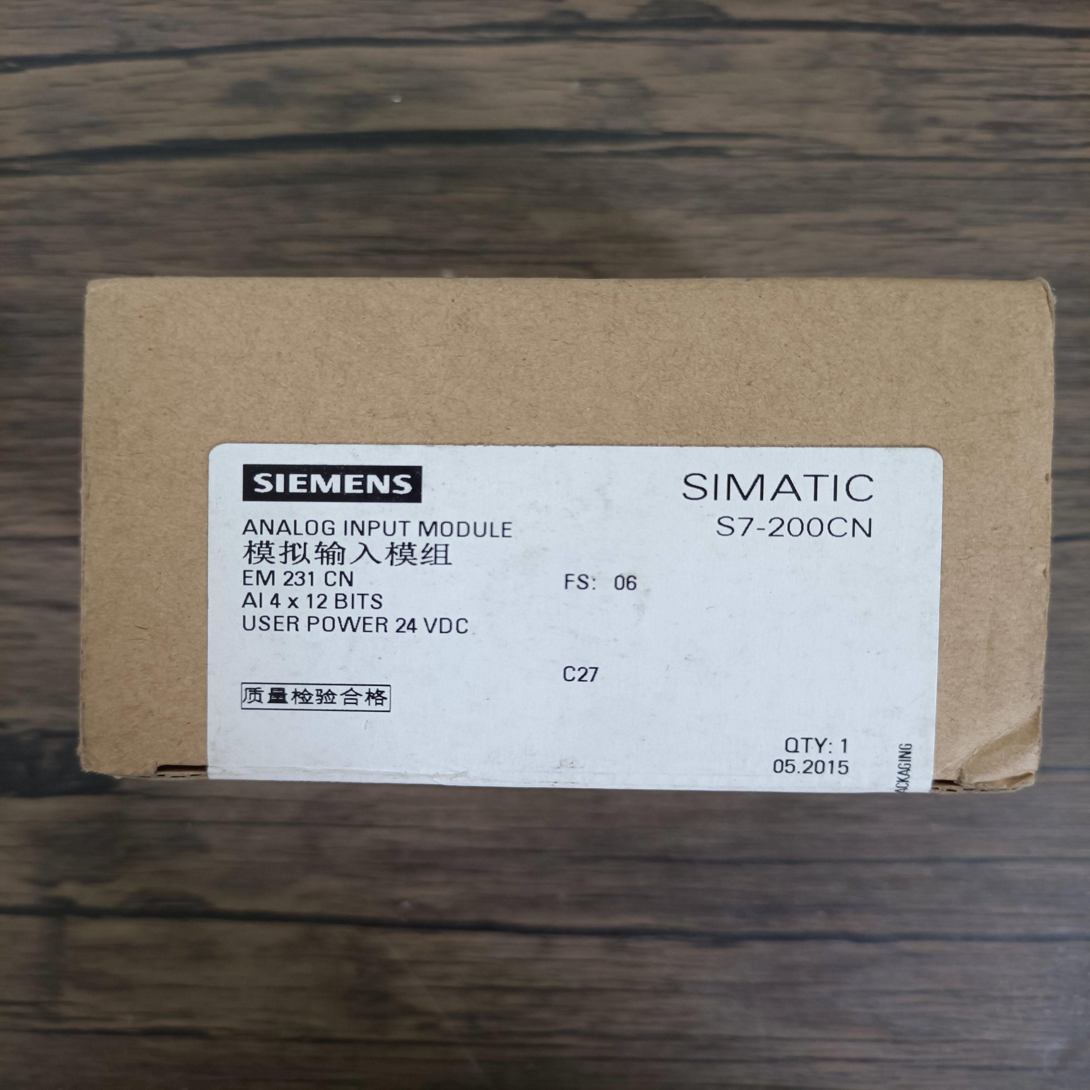 配件全新原装未拆封 西门子 6ES7 231-0HC22-0XA8 实物拍摄 议价