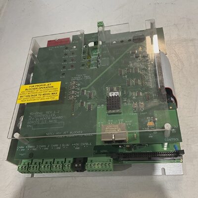 GRAYHILL 400861 REV 1.2 CONTROLLER JET BLOCKER  BOARD  POWER