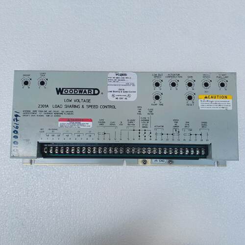 Woodward2301A负载共享和速度控制Rev.C