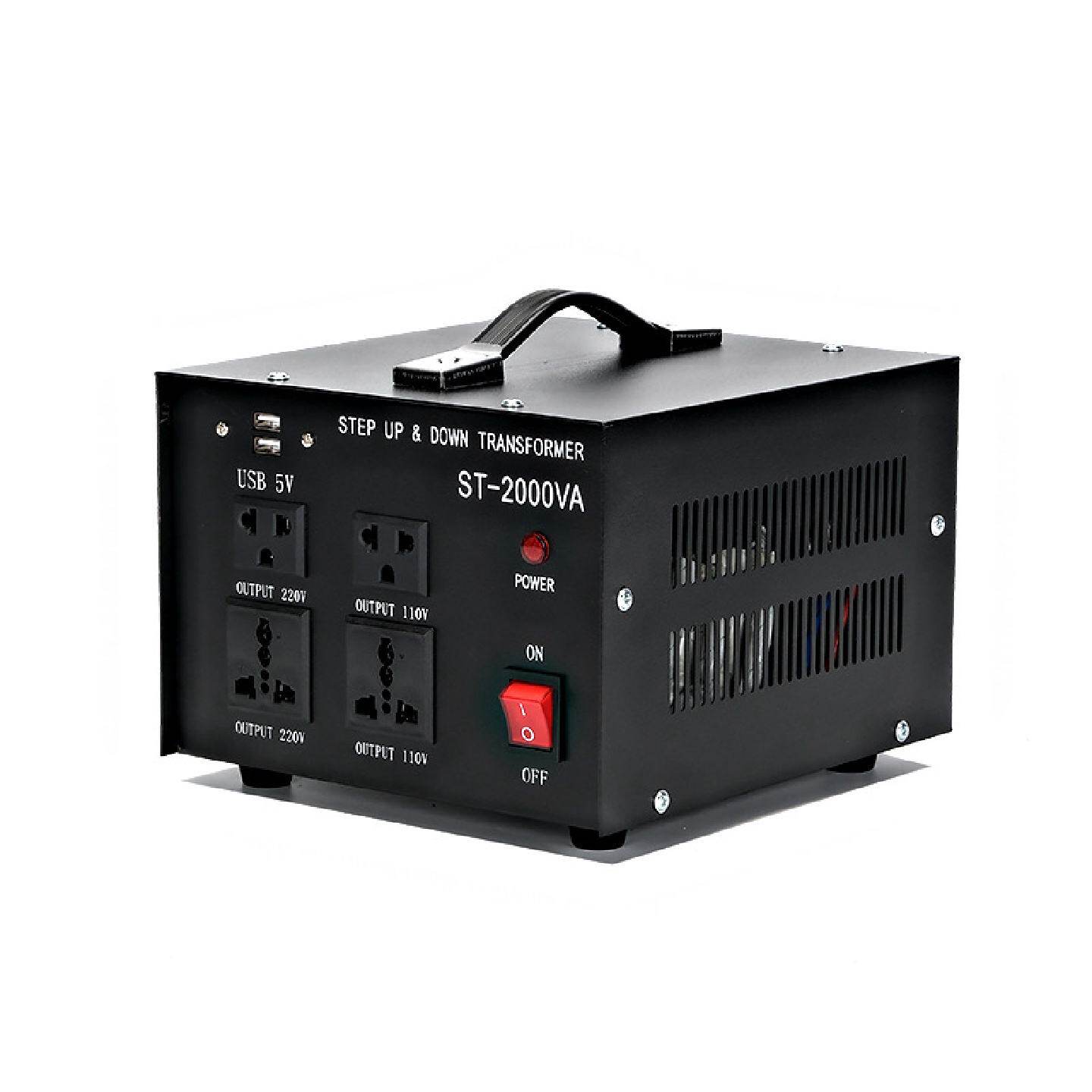 变压器110v转220v互转ST-USB系列家用升降变压器批发