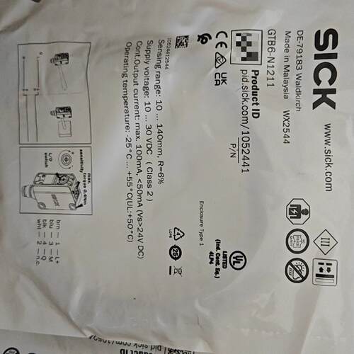 SICK西克光电传感器 GTB6-N1211—议价