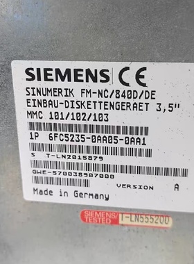 （请询价）6FC52350AA050AA1成色漂亮功能完好议价出