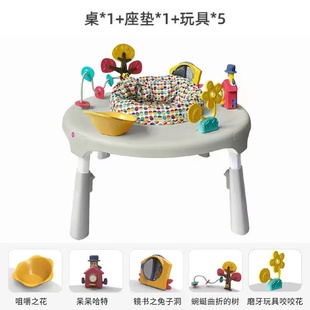 Oribel婴儿跳跳椅活动中心5 7到8个月多功能宝宝弹跳椅安全
