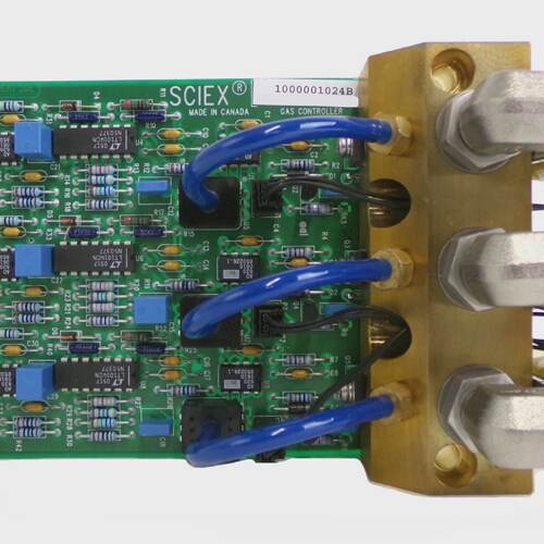 AB Sciex 1000001024B Gas Controller Manifold PCB Working Sur