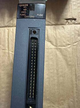 三菱Q系列PLCQD62E拆机成色漂亮高速计数模块21开--议价商品
