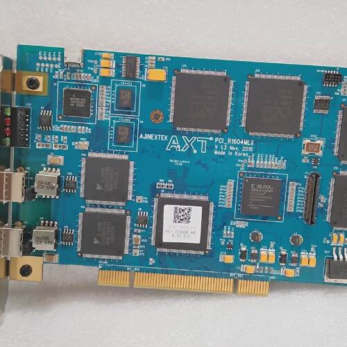 Used AJINEXTEK  PCIR1604  AXT PCI CARD PCIR1604MLIIV1.0.0 1p